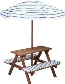 SET PIQUE NIQUE ENFANT AVEC COUSSINS ET PARASOL