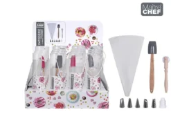 SET POCHE PATISSERIE AVCE 5 DOUILLES ET 2 USTENSILES