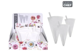 SET 3 POCHES PATISSERIE 25 30 ET 35CM