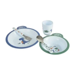 SET REPAS 5 PIECES INOX DINO WORLD