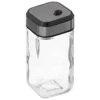 SET SALIERE ET POIVRIERE VERRE ET INOX
