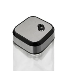SET SALIERE ET POIVRIERE VERRE ET INOX