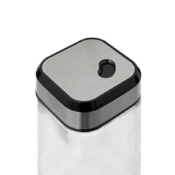 SET SALIERE ET POIVRIERE VERRE ET INOX