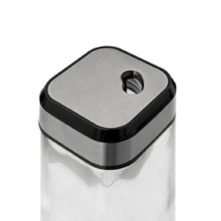 SET SALIERE ET POIVRIERE VERRE ET INOX