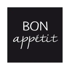 SET 20 SERVIETTES COCKTAIL 3 PLIS 25X25CM APPETIT