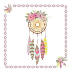 SET 20 SERVIETTES DREAM 33X33CM