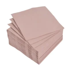 SET 40 SERVIETTES MICRO BLUSH 38X38CM