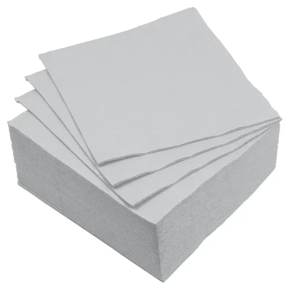 SET 40 SERVIETTES MICRO GRIS 38X38CM