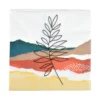 SET 20 SERVIETTES PAPIER 3 PLIS 33X33CM ABSTRACT FLOWER