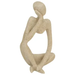 SET 3 STATUES FEMMES RESINE ABY H.11.5CM