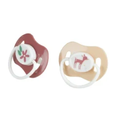 SET 2 SUCETTES SILICONE PHYSIOLOGIQUE 6MOIS FAON