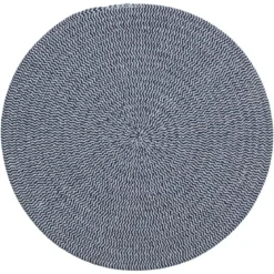 SET TABLE COTON BLEU D.38CM