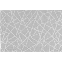 SET TABLE CRAQUELE GRIS 45X30CM