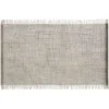 SET TABLE FRANGE GRIS FONCE 45X30CM