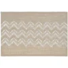 SET TABLE JUTE CHEVRON NOIR 45X30CM