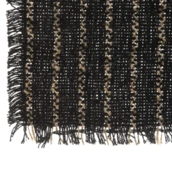 SET TABLE JUTE NOIR 45X30CM