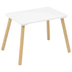 SET TABLE RECTANGLE ET 2 CHAISES ENFANT ALEX