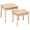 SET 2 TABLES CAFE GIGOGNES ABANA
