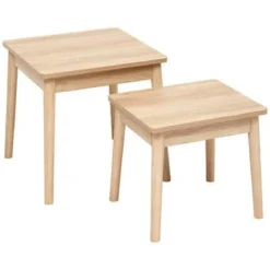 SET 2 TABLES CAFE GIGOGNES ABANA