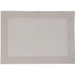 SET TABLE TEXALINE TAUPE 35X50CM
