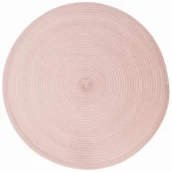SET TABLE TRESSE ROND ROSE CLAIR