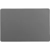 SET TABLE 30X43CM IMITATION CUIR BERGAME GRIS