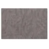 SET TABLE 30X45CM IMITATION CUIR MARLON GRIS