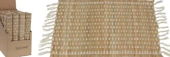 SET TABLE 35X45CM NATUREL