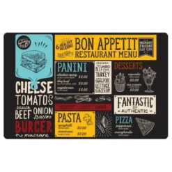 SET TABLE 28.5X44CM POLYPROPYLENE OPAQUE CHEESE