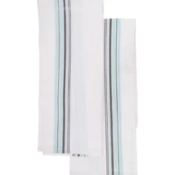 SET 2 TORCHONS GASTON 50X70CM COTON VERT
