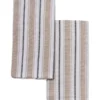 SET 2 TORCHONS LEON 40X60CM BEIGE