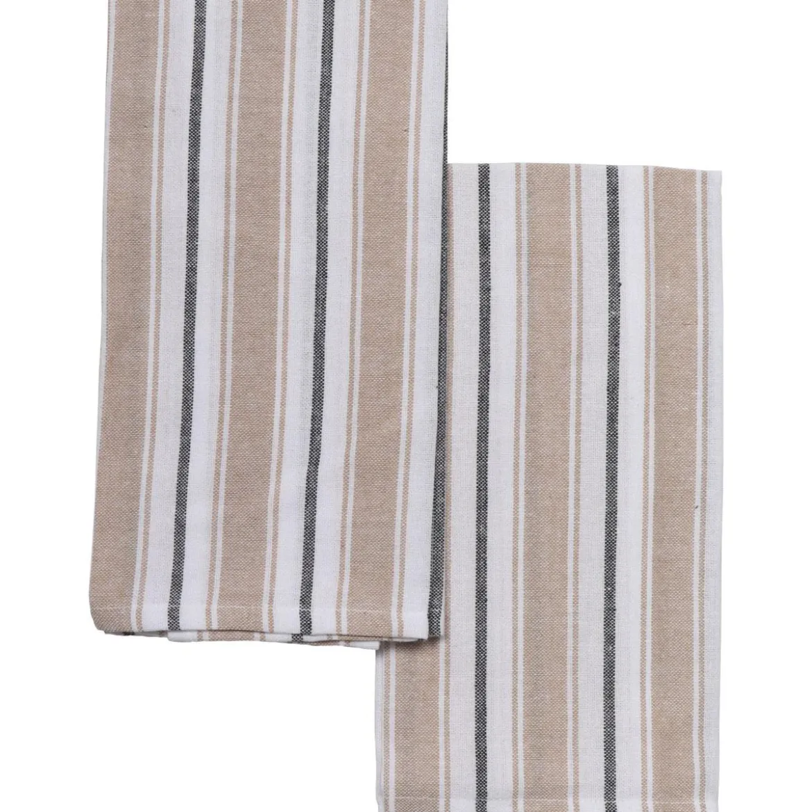 SET 2 TORCHONS LEON 40X60CM BEIGE