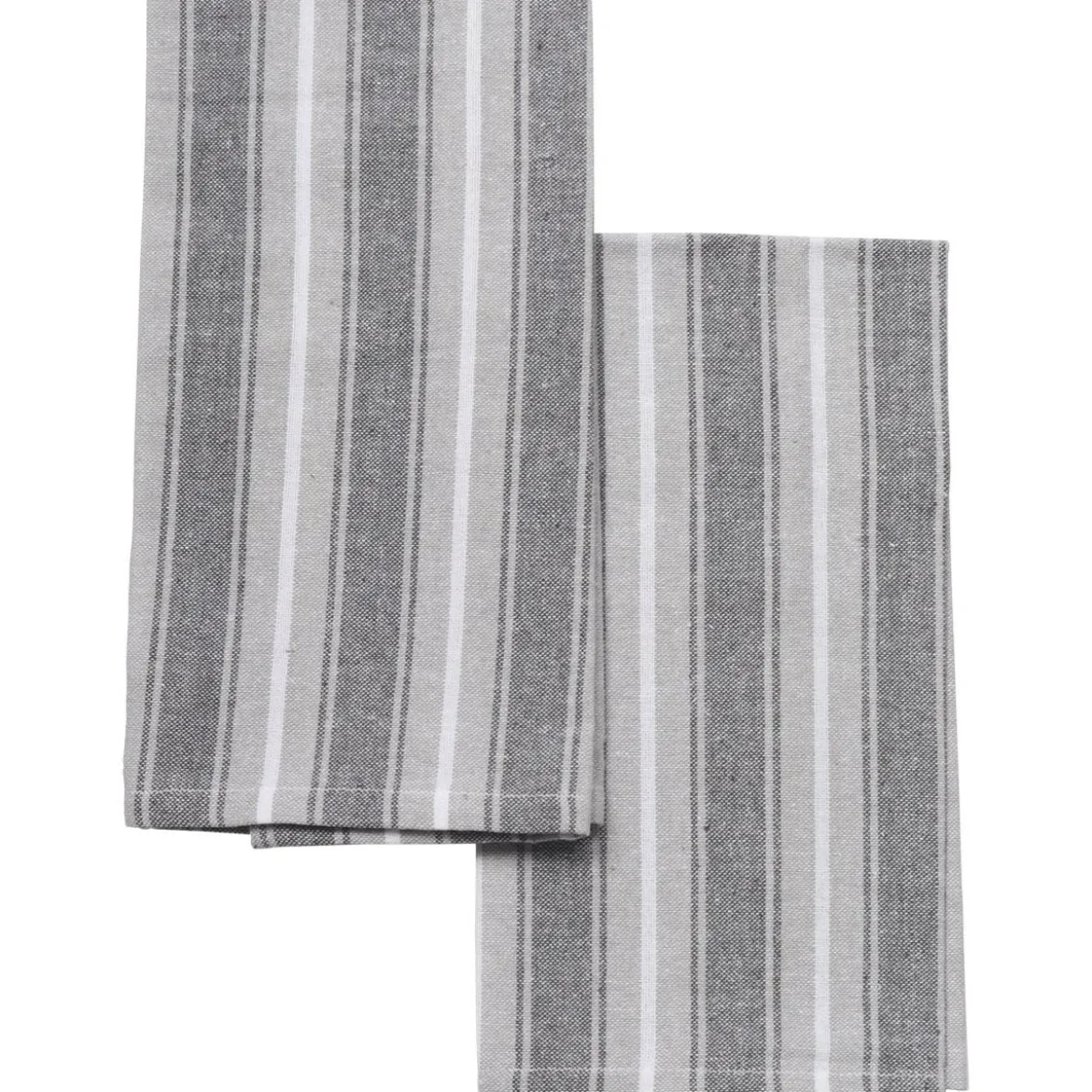 SET 2 TORCHONS LEON 40X60CM GRIS