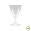 SET 6 VERRES A PIED EAU VIN 18CL TRANSPARENT