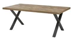 SIMON TABLE 230X100X76CM PIED X