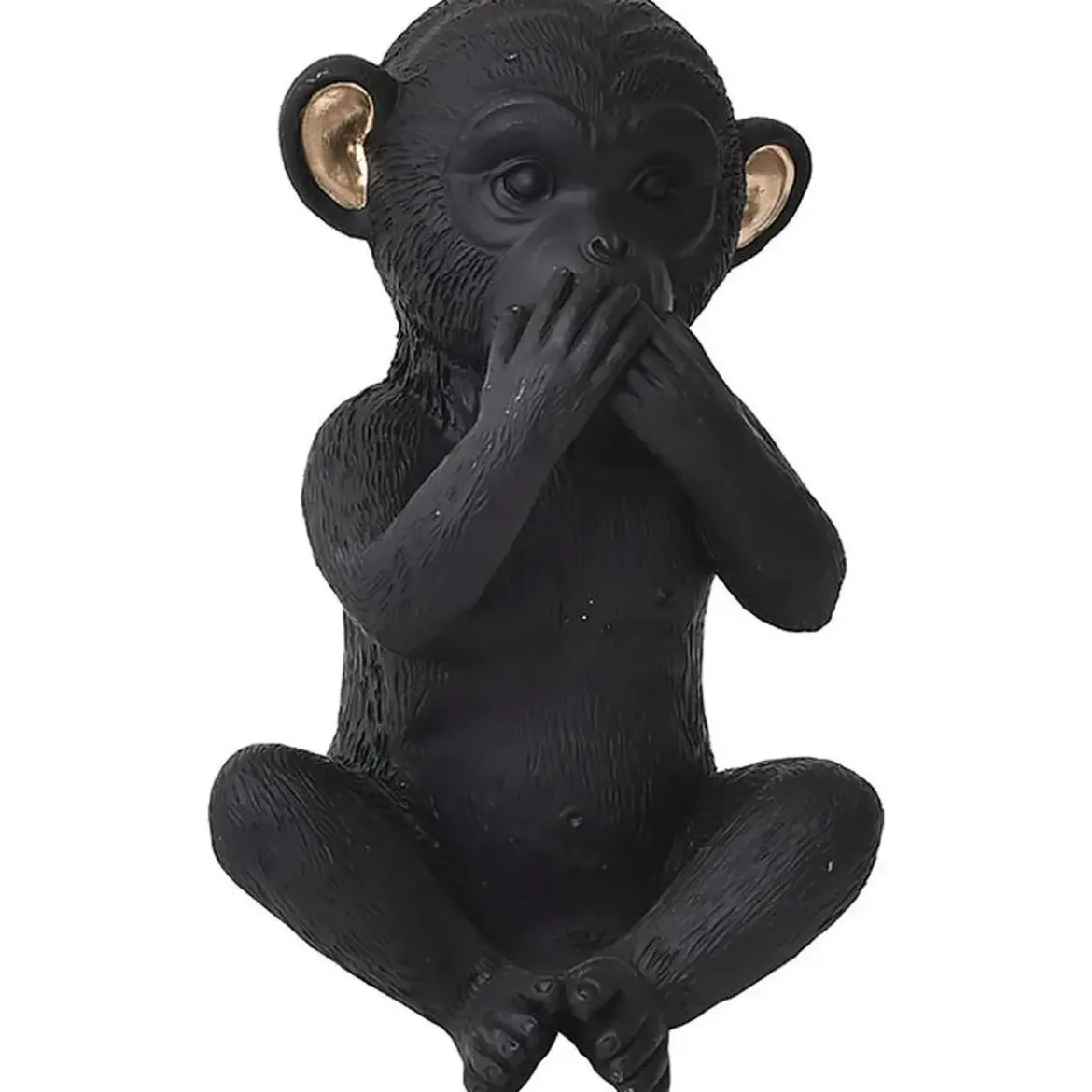 SINGE DE LA SAGESSE PAROLE NOIR OR