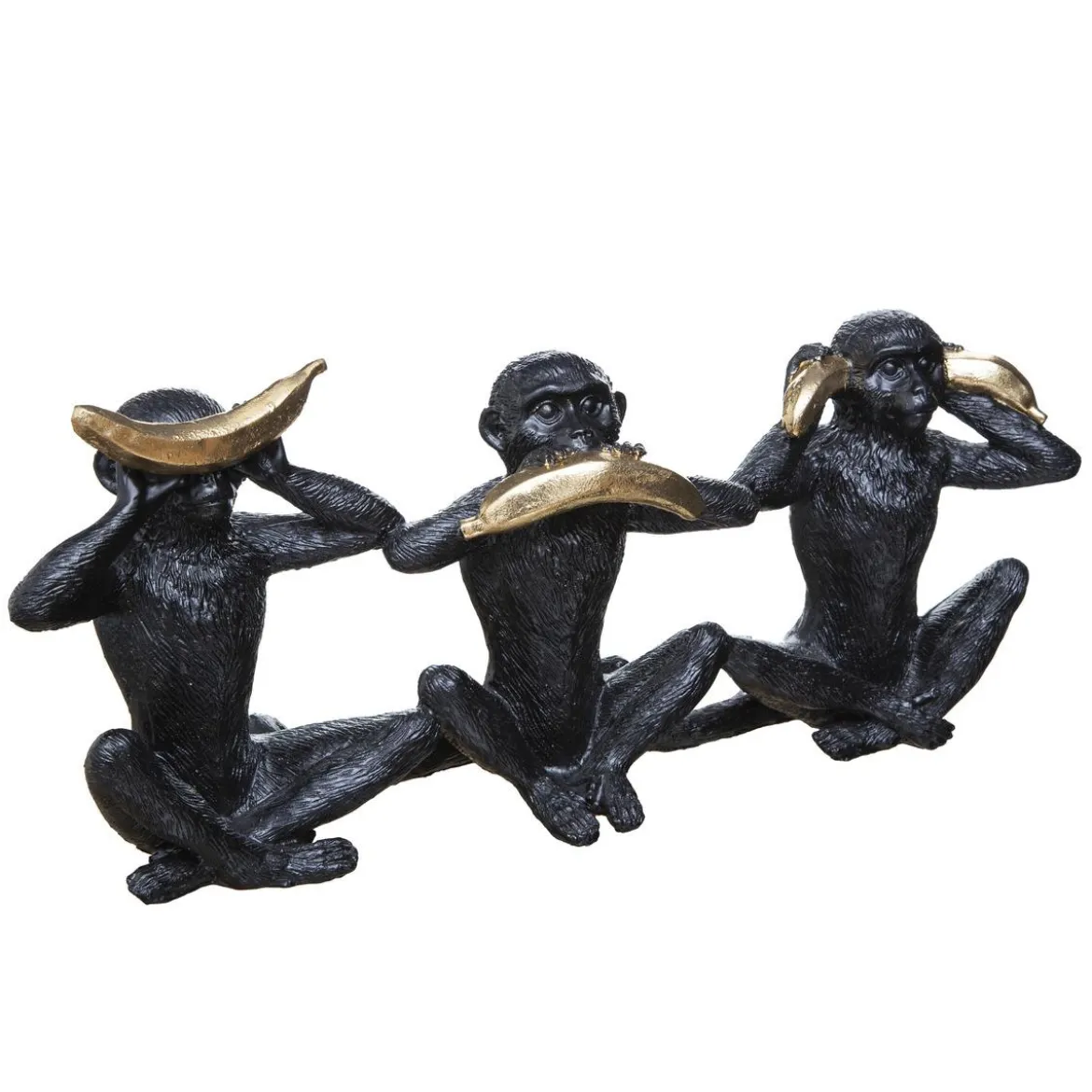 SINGE RESINE SAGESSE 40X10.5X17.5CM