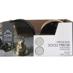 SOCLE MIROIR ROND D.10CM