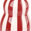 SOLIFLORE H.20CM ROUGE ET BLANC