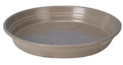 SOUCOUPE RESINE D 48CM TAUPE