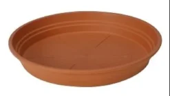 SOUCOUPE RONDE D.22CM TERRE CUITE