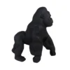 STATUE GORILLE NOIRE H.28CM