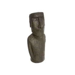 STATUE ILE PAQUES RESINE H.40CM