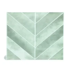 STICKER ADHESIF 30.5X25CM MURAL PARMA SAUGE