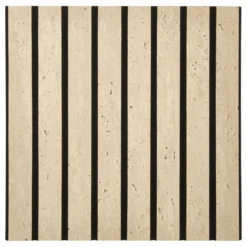 STICKER RIBO EFFET TRAVERTIN 30X30CM X2 PIECES