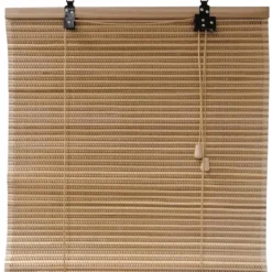 STORE ENROULEUR LATTES BAMBOU 90X180CM NATUREL BEIGE