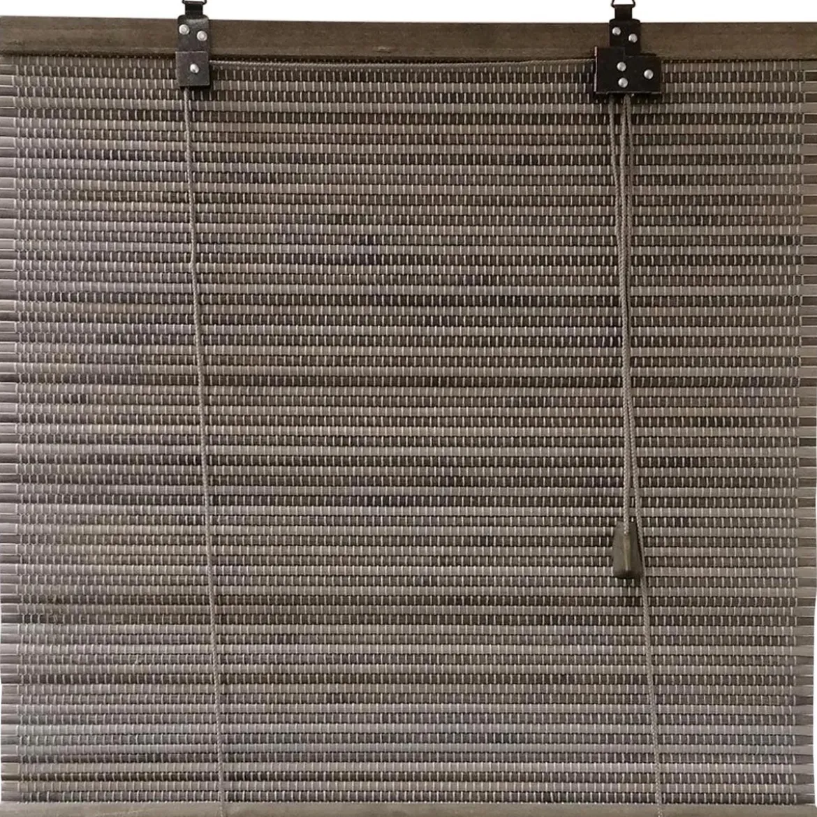 STORE ENROULEUR LATTES BAMBOU 60X180CM GRIS