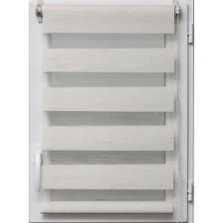 STORE ENROULEUR LUMIERE NUIT 90X180CM  BEIGE CHINE