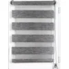 STORE ENROULEUR LUMIERE NUIT 75X180CM CHINE NOIR ARGENT