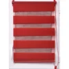 STORE ENROULEUR LUMIERE NUIT 75X180CM ROUGE